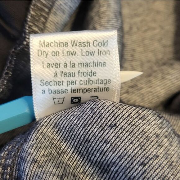 Stark X Velvet Velour Top with Shark Bite Sides Women's Size Medium Charcoal - Picture 9 of 12